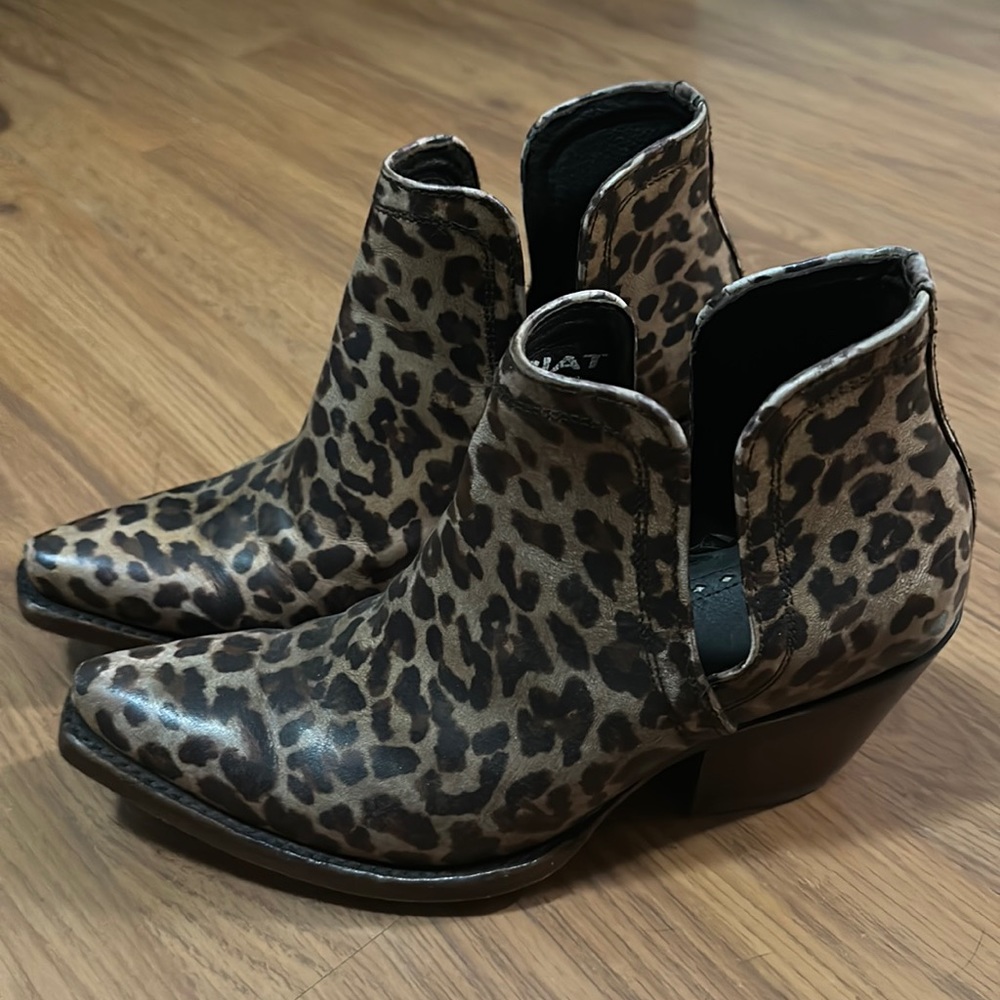 Ariat Cheetah Print Booties
